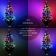 クリスマスツリー ファイバーツリー イルミ 120cm おしゃれ LED グリーン 木 飾り 高輝度 電飾 光ファイバー イルミネーションライト ツリー ライト 関連画像_2