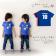 半袖Tシャツ    名入れ　出産祝い サッカー  ユニフォーム キッズ　おそろい　リンク/   にこにこ日本代表 関連画像_1