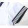 富士ヨット夏用白セーラー服半袖 紺衿 三本線 B体(大きいサイズ) 10B〜17B 関連画像_3