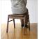 スツール 木製 椅子 いす イス スタッキング 無垢材 ナチュラルウッドのスクエアスツール ウォールナット 関連画像_5