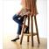 スツール 木製 丸椅子 おしゃれ 無垢 天然木 ハイスツール カウンターチェア アジアン ナチュラル ウッド 高さ70cm チーク原木スツール 70 関連画像_4