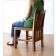 ダイニングチェア おしゃれ 木製 チーク 無垢 天然木 デスクチェア 食卓椅子 北欧 背もたれ低い 1脚 単品 完成品 チークチェアー ミドル 関連画像_2