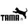 猫 車 ステッカー おもしろ エンブレム TAMA プーマ ロゴ パロディー 猫用品 デカール ステッカー 関連画像_1