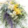 ミモザ ラベンダー リース スワッグリース アーティフィシャルフラワー 造花 関連画像_2