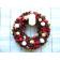 リース レッドコットンガーデン ナチュラルリース Lサイズ 直径約31.5cm クリスマスリース CM1370-A 薫る花 おしゃれ ナチュラル 玄関ドア 自然素材 材料 手作り 関連画像_5