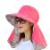 日よけ帽子 リバーシブル 日焼け防止 日よけカバー 紫外線対策 UVカット 綿100% 関連画像_1