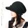 帽子 レディース ニット帽 小顔効果や防寒対策に 大きいサイズ ニット帽 アクセントニットキャスケット 関連画像_5