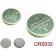 高性能　リチウムボタン電池（CR2032)ばら売り1個 関連画像_1