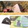 テント サンシェードテント ワンタッチテント 2人用 3人用 簡単 ポップアップ UVカット 収納袋付き ペグ付き 海 デイキャンプ 紫外線防止 キャンプ ソロキャンプ 関連画像_3