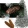 クリスマスツリー 150cm 木 松ぼっくり 北欧 ドイツトウヒ おしゃれ 雪付き 雪化粧 ホワイト 雪 白 雪化粧 単品 関連画像_5