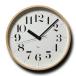 掛け時計 電波時計-Riki Clock(リキクロック）レムノス　渡辺力 壁掛け時計　300