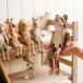ウッド アニマル トイ 【MERCROS メルクロス ウッドアニマルトイ オブジェ 木彫り 人形 木製 木の置物 おもちゃ 動物 飾り 新築祝い】