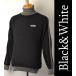 ブラック&ホワイト(Black&White)ブラック アンド ホワイト ゴルフメンズ タートルネックセーター