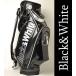 ブラック&ホワイト(Black&White)ブラック アンド ホワイト ゴルフメンズ キャディーバッグ