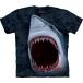 【Tシャツ】 THE MOUNTAIN: SHARK BITE (サメ) (男女兼用／08) 【S M L 2L】 【大きいサイズ 3L 4L】