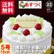 誕生日ケーキ/バースデーケーキ/プレート付/生クリームデコレーションケーキ/５号
