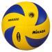 バレーボール ミカサ 検定球 小学生バレーボール4号 軽量約210g 黄 青 MVA500