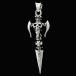 TRAVIS WALKER/DOUBLE CROSS(gBX[J[/_uNX)FAxe Skull Royal Dagger Pendant(AbNXXJC_K[y_g)