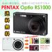 【送料無料】 ペンタックス（PENTAX） Optio RS1000 1400万画素デジタルカメラ （ブラック、パールホワイト） デジカメ