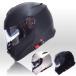クレスト 期間限定SALE インナーバイザー付きフリップアップシステムヘルメット アルファ ALPHA