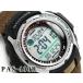 CASIO PATHFINDER=PROTREK カシオ  パスファインダー デジタル腕時計 ブラウンレザー×グレーナイロンベルト PAS-400B-5V
