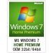 Dell Windows 7 home premium 64bit or 32bit SP1 OEM多言語版 【認証保証 未開封品】