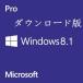 【認証保障】【2PC版】Windows8.1 Professional (32bit / 64bit)ダウンロード版
