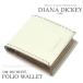 DIANA DICKEY 牛革 二つ折り財布（短財布） DM-202WHITE ダイアナディッキー