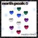 NORTH PEAK(ノースピーク) デッキパッド ハート (10個組) NP-3262