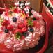 ディズニー　フラワーギフト　ミッキー　ミニー 　フラワーケーキ　可愛いケーキのフラワーアレンジメント