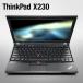 Lenovo レノボ ThinkPad X230i Core i3,8GBメモリ搭載ノートパソコン