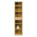 本棚　書棚　フリーボード　４５　ウィン　ナチュラル　飾り棚　リビング収納　完成品