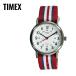 TIMEX タイメックス 腕時計 WEEKENDER CENTRAL PARK ウィークエンダー セントラルパーク フルサイズ T2N746 WH×RD/BL/WH レビューを書いて送料無料  即納