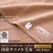 三井毛織 国産キャメル毛布（ダブルサイズ）