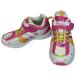 ジュニアスポーツシューズ HRM 2903 ピンク 女の子用マジックスニーカー　子供靴