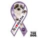 リボンマグネット　THE DOG　ザ・ドッグシリーズ　シーズー　L　売上の一部が盲動犬育成事業のサポートに　メール便で送料無料　