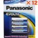 Panasonic(パナソニック) EVOLTA エボルタ乾電池 単4形4本入×12PK （LR03EＧ/4B） 英文 海外パッケージ