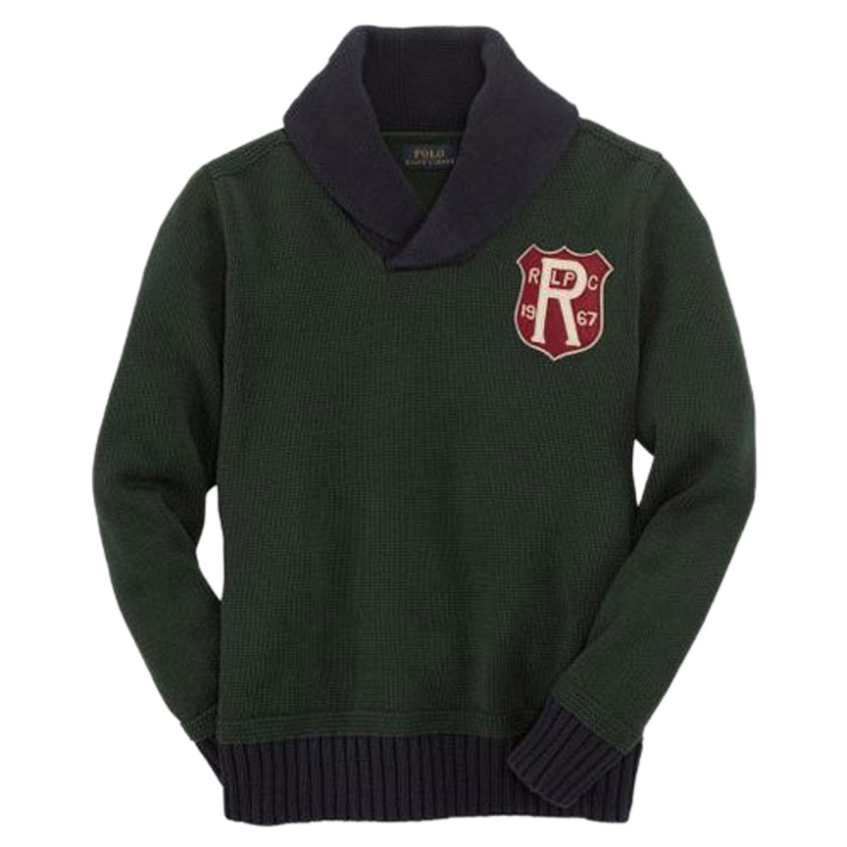 ポロラルフローレンキッズ POLO RALPH LAUREN CHILDREN 正規品 子供服 ボーイズ セーター Cotton Pullover Shawl Sweater 43535356