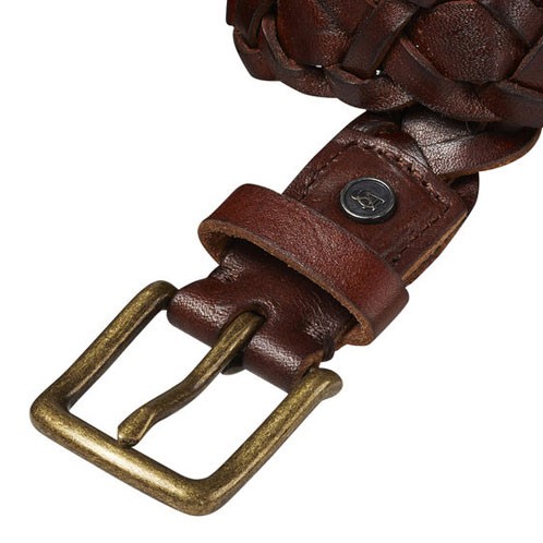 åɥ SCOTCHSODA  ٥ Braided leather belt. Sold in box7609570