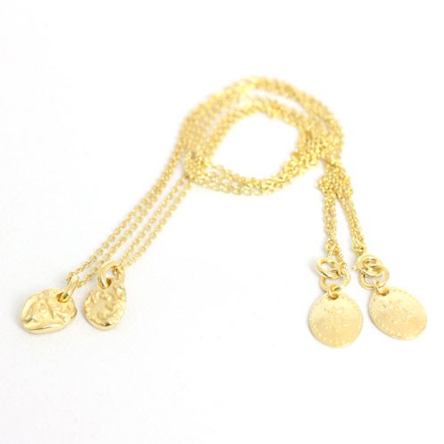 ϥ HARIM ͥå쥹 fragments of acanthus pendant set K18coat Necklace HRPM006.007 pairset SG