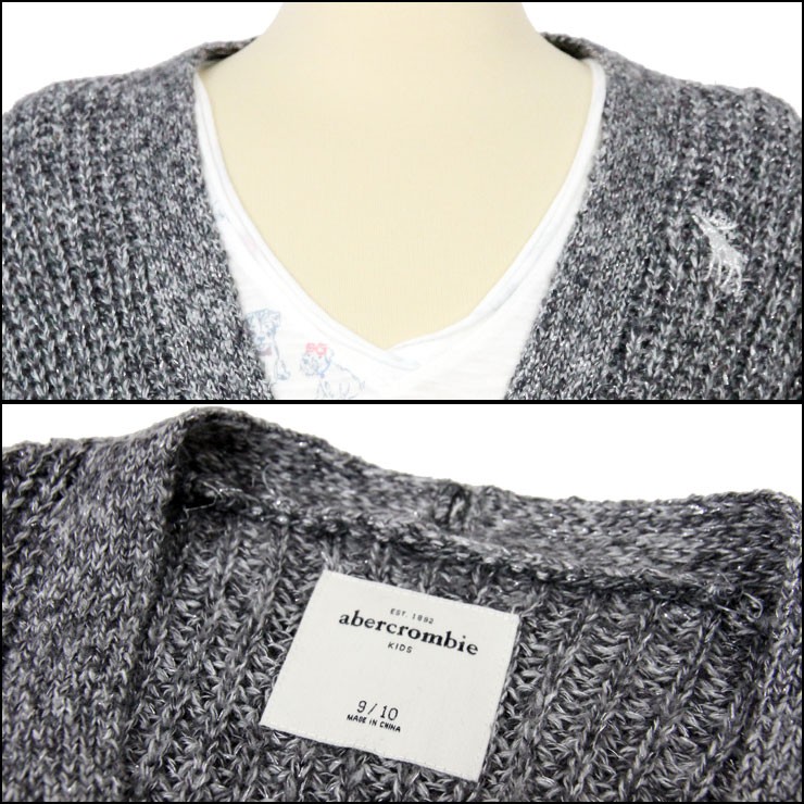 Хå AbercrombieKids  Ҷ 륺 ǥ iconic shaker-stitch sweater 250-755-0315-010