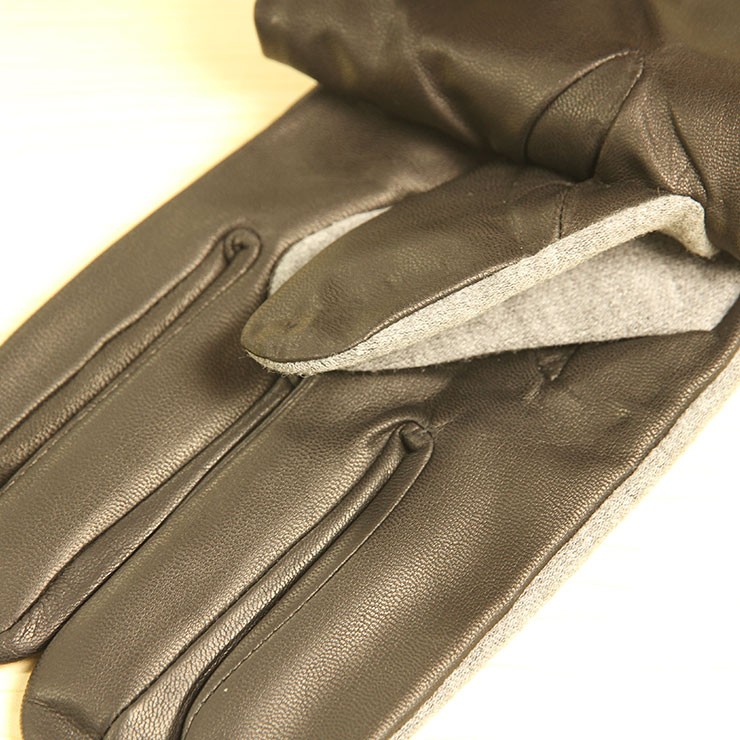 ͽ 10ͽ åɥ SCOTCHSODA Ź  Gloves in leather and wool quality 101872 7F