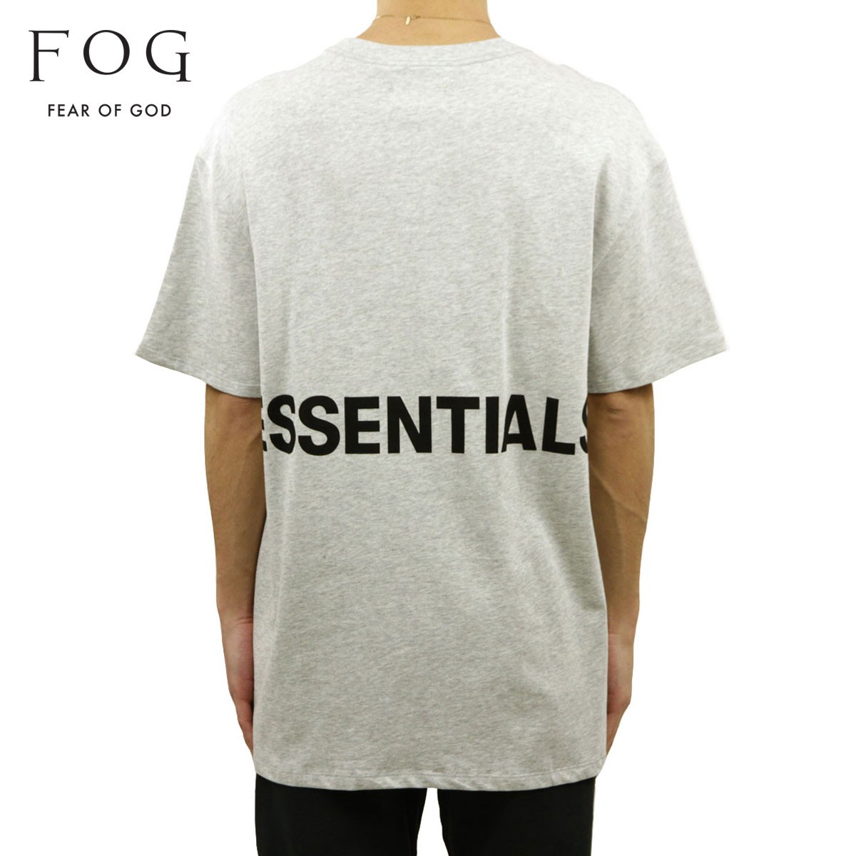 フィアオブゴッド fog essentials Tシャツ 正規品 FEAR OF GOD 半袖Tシャツ FOG - FEAR OF GOD  ESSENTIALS BOXY GRAPHIC T-SHIRT HEATHER GREY AA5B B1C C1D D1E  E02-RECOLLECTION （ 