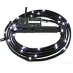 NZXT Sleeved LED Kit ケース用LEDデコレーションキット ホワイト 1m仕様(LED12個) CB-LED10-WT