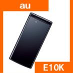 ロッククリア済み!新品(未使用品) 　au/エーユー E10K ブラック(K006法人モデル)　by KYOCERA 白ロム携帯 標準セット品