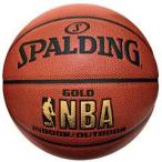 【スポルディング】SPALDING バスケットボール7号 GOLD 74-077J【商品代引き不可】