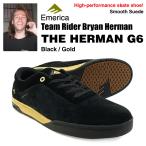 エメリカ スニーカー ザ・ハーマン G6 ブラック/ゴールド