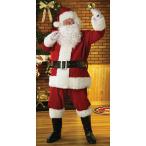 サンタクロース　衣装、コスチューム　大人男性用　SUIT FLANNEL　クリスマス
