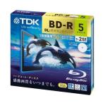 ★BRV50PWA5A TDK 録画用ブルーレイ ハードコート BD-R DL 50GB 1-2倍速 インクジェットプリンタ対応(ホワイト・ワイド)