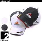 大きいサイズ メンズ adidas golf (アディダスゴルフ) adizero ストレッチフィット ロゴ入り バイカラー メッシュキャップ 帽子サカゼン